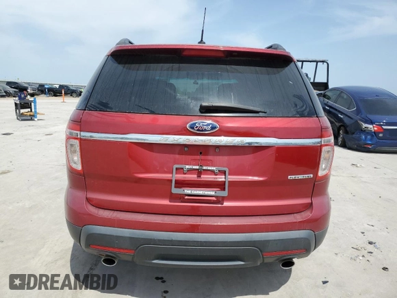 2014 Ford Explorer with VIN 1FM5K7B8XEGB22676, listed as a Copart auction lot 52720025 with Not provided miles and Salvage title. Bid and sale history available at DreamBid. Image 6.