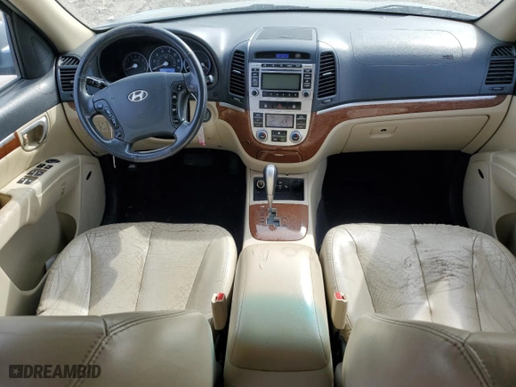 2009 Hyundai Santa Fe SE with VIN 5NMSH13E79H257104, listed as a Copart auction lot 49832285 with 185,504 mi miles and Clean Title. Bid and sale history available at carsss.com. Image 8.