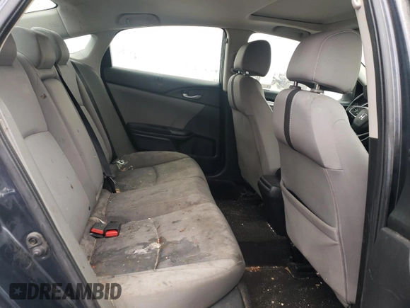 2018 Honda Civic EX-T z VIN JHMFC1F32JX006088, wystawiony jako Copart lot #50563105 z przebiegiem 117 744 mil mil oraz Szkoda całkowita • Salvage title. Historia ofert i sprzedaży dostępna na DreamBid. Obrazek 10.