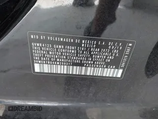 2019 Volkswagen Jetta SEL с VIN 3VWEB7BU4KM258317, выставлен на аукционе IAAI как лот 42828710 с пробегом 25 766 миль миль и . История ставок и продаж доступна на DreamBid. Изображение 9.