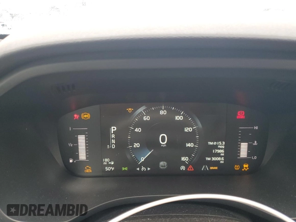 2019 Volvo XC60 Momentum z VIN LYV102RK6KB284499, wystawiony jako Copart lot #44971595 z przebiegiem 17 986 mil mil oraz Szkoda całkowita • Salvage title. Historia ofert i sprzedaży dostępna na DreamBid. Obrazek 9.