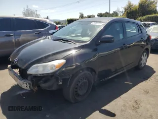 2009 Toyota Matrix with VIN 2T1KU40E89C044203, listed as a Copart auction lot 51802845 with 128,260 mi miles and Salvage Title. Bid and sale history available at carsss.com. Image 1.