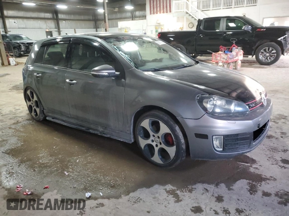 2010 Volkswagen GTI with VIN WVWHV7AJ8AW159643, listed as a Copart auction lot 88067505 with 179,277 mi miles and Salvage Title. Bid and sale history available at carsss.com. Image 4.
