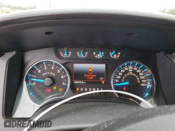 2013 Ford F-150 XL with VIN 1FTFW1ET3DKE87416, listed as a Copart auction lot 37086504 with 139,813 mi miles and Salvage Title. Bid and sale history available at carsss.com. Image 9.