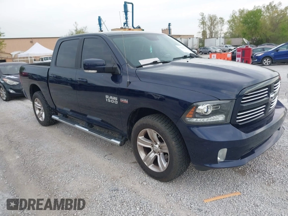 2017 Ram 1500 Sport z VIN 1C6RR7MTXHS624101, wystawiony jako IAAI lot #41928934 z przebiegiem 96 565 mil mil oraz . Historia ofert i sprzedaży dostępna na DreamBid. Obrazek 1.