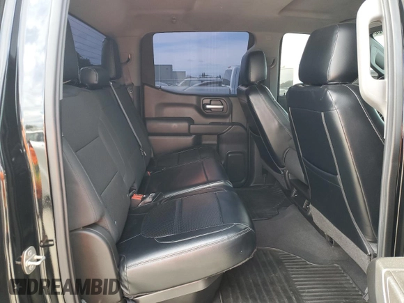 2020 Chevrolet Silverado 1500 Custom with VIN 1GCPWBEH9LZ175287, listed as a Copart auction lot 46489055 with 59,388 mi miles and Salvage Title. Bid and sale history available at carsss.com. Image 10.
