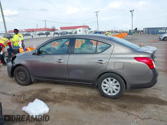 2014 Nissan Versa S Plus with VIN 3N1CN7APXEL850427, listed as a IAAI auction lot 41941915 with 65,155 mi miles. Bid and sale history available at carsss.com. Image 15.
