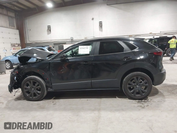 2025 Mazda CX-30 S Select Sport with VIN 3MVDMBBM2SM755621, listed as a IAAI auction lot 41945799 with 2,401 mi miles and . Bid and sale history available at DreamBid. Image 15.