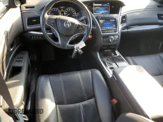 2018 Acura RLX Sport Hybrid w/Advance Pkg with VIN JH4KC2F96JC000410, listed as a Copart auction lot 75607004 with 128,664 mi miles and Salvage Title. Bid and sale history available at carsss.com. Image 8.