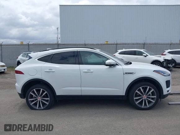2019 Jaguar E-Pace SE with VIN SADFP2FX8K1Z70007, listed as a IAAI auction lot 42120274 with 32,487 mi miles and . Bid and sale history available at DreamBid. Image 13.