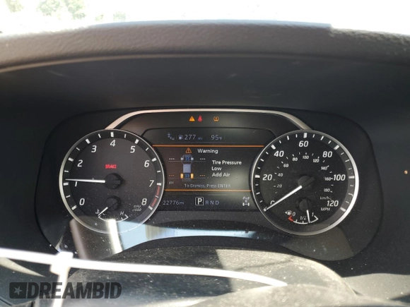 2022 Nissan Frontier Pro-4X with VIN 1N6ED1EK2NN665676, listed as a Copart auction lot 62033425 with 22,776 mi miles and Salvage title. Bid and sale history available at DreamBid. Image 9.