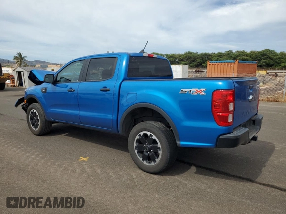 2021 Ford Ranger XL with VIN 1FTER4EH2MLD24086, listed as a Copart auction lot 65487684 with 32,069 mi miles and Salvage Title. Bid and sale history available at carsss.com. Image 2.