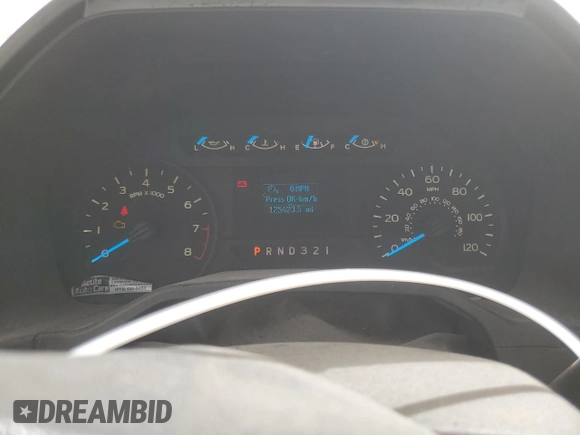 2016 Ford F-150 XL with VIN 1FTMF1C84GKD04258, listed as a Copart auction lot 48994945 with 125,423 mi miles and Clean Title. Bid and sale history available at carsss.com. Image 9.