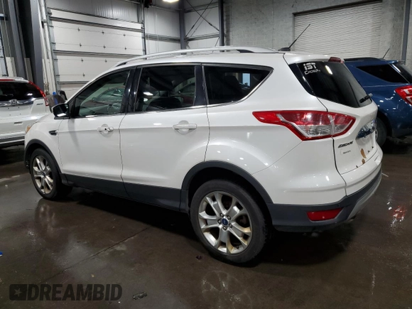 2014 Ford Escape Titanium with VIN 1FMCU9J94EUE52922, listed as a Copart auction lot 76987744 with 185,966 mi miles and Salvage Title. Bid and sale history available at carsss.com. Image 2.