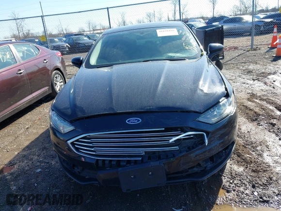 2018 Ford Fusion SE with VIN 3FA6P0HD8JR201925, listed as a IAAI auction lot 41828166 with 144,385 mi miles. Bid and sale history available at carsss.com. Image 12.