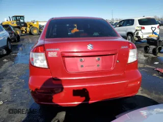 2012 Suzuki SX4 LE with VIN JS2YC5A33C6300431, listed as a Copart auction lot 41534385 with 0 mi miles and Salvage Title. Bid and sale history available at carsss.com. Image 6.
