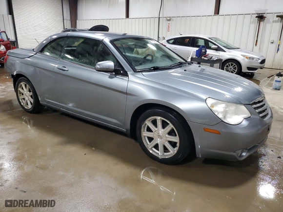 2008 Chrysler Sebring Touring with VIN 1C3LC55R18N263769, listed as a Copart auction lot 52626595 with 109,165 mi miles and Salvage Title. Bid and sale history available at carsss.com. Image 4.