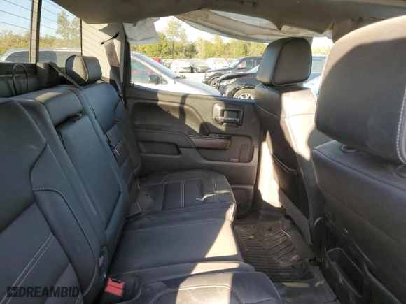 2017 GMC Sierra 1500 Denali with VIN 3GTU2PEJ5HG163711, listed as a Copart auction lot 76548614 with 113,688 mi miles and Salvage Title. Bid and sale history available at carsss.com. Image 10.