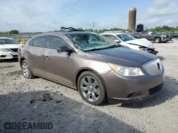 2010 Buick LaCrosse CXL with VIN 1G4GC5EG6AF310589, listed as a Copart auction lot 53831645 with Not Provided miles and Salvage Title. Bid and sale history available at DreamBid. Image 4.