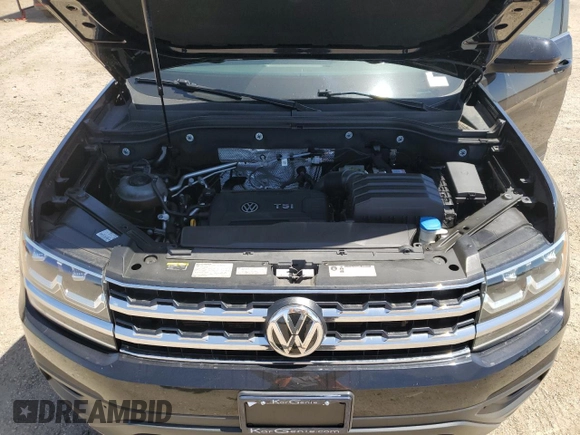 2019 Volkswagen Atlas SE with VIN 1V2DP2CA1KC590593, listed as a Copart auction lot 53830035 with 79,103 mi miles and Salvage title. Bid and sale history available at DreamBid. Image 12.