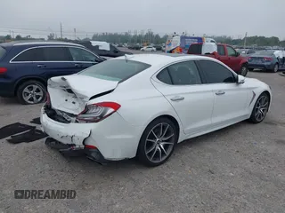 2020 Genesis G70 2.0T z VIN KMTG44LA8LU064798, wystawiony jako IAAI lot #41878098 z przebiegiem 57 995 mil mil oraz . Historia ofert i sprzedaży dostępna na DreamBid. Obrazek 4.