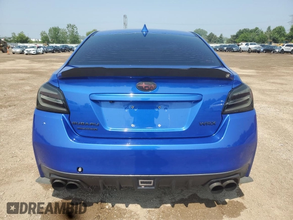 2018 Subaru WRX with VIN JF1VA1A60J9810520, listed as a Copart auction lot 59505985 with 86,295 mi miles and Salvage title. Bid and sale history available at DreamBid. Image 6.