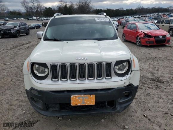 2016 Jeep Renegade Limited with VIN ZACCJADT5GPC84864, listed as a Copart auction lot 48073825 with 131,310 mi miles and Salvage Title. Bid and sale history available at carsss.com. Image 5.