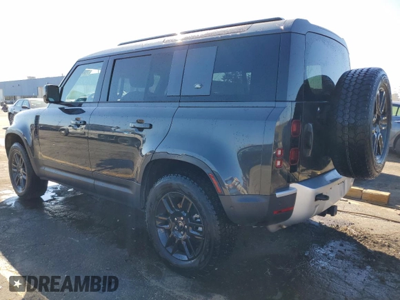 2024 Land Rover Defender S with VIN SALEJ7EX4R2286317, listed as a Copart auction lot 75647954 with 11,710 mi miles and Salvage title. Bid and sale history available at DreamBid. Image 2.