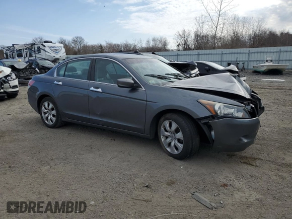 2010 Honda Accord Sdn EX-L with VIN 1HGCP3F84AA020529, listed as a Copart auction lot 48627165 with 0 mi miles and Clean Title. Bid and sale history available at carsss.com. Image 4.