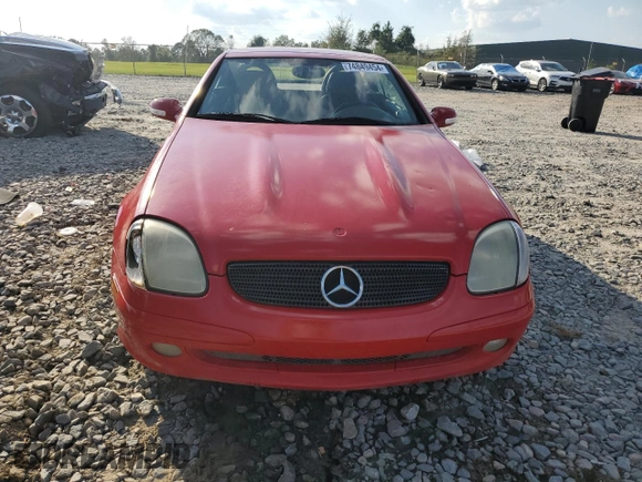 2003 Mercedes-Benz SLK 230 Kompressor z VIN WDBKK49F73F293719, wystawiony jako Copart lot #74849454 z przebiegiem 247 020 mil mil oraz Szkoda całkowita • Salvage title. Historia ofert i sprzedaży dostępna na DreamBid. Obrazek 5.