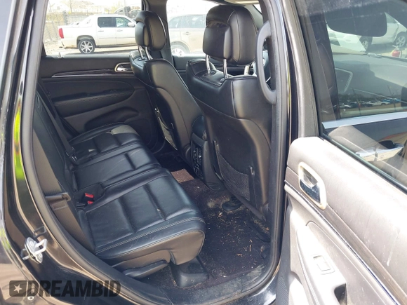 2016 Jeep Grand Cherokee Overland with VIN 1C4RJFCG5GC343752, listed as a IAAI auction lot 42138080 with 86,777 mi miles and . Bid and sale history available at DreamBid. Image 8.