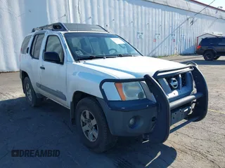 2005 Nissan Xterra S with VIN 5N1AN08WX5C656111, listed as a IAAI auction lot 42184571 with 85,826 mi miles and . Bid and sale history available at DreamBid. Image 1.