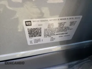 2024 Chevrolet Blazer EV eAWD RS z VIN 3GNKDCRJ9RS182756, wystawiony jako Copart lot #67613574 z przebiegiem 413 mil mil oraz Szkody całkowita. Historia ofert i sprzedaży dostępna na DreamBid. Obrazek 13.