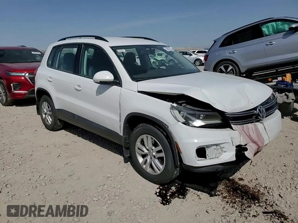 2017 Volkswagen Tiguan S with VIN WVGBV7AX8HK028302, listed as a Copart auction lot 52617685 with 108,191 mi miles and Salvage Title. Bid and sale history available at DreamBid. Image 11.