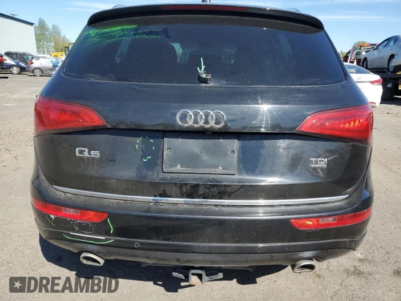 2015 Audi Q5 Prestige with VIN WA1VMAFP4FA012217, listed as a Copart auction lot 53650275 with 112,228 mi miles and Salvage title. Bid and sale history available at DreamBid. Image 6.