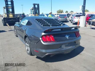 2015 Ford Mustang V6 with VIN 1FA6P8AM9F5396663, listed as a IAAI auction lot 41824725 with 91,403 mi miles and . Bid and sale history available at DreamBid. Image 14.