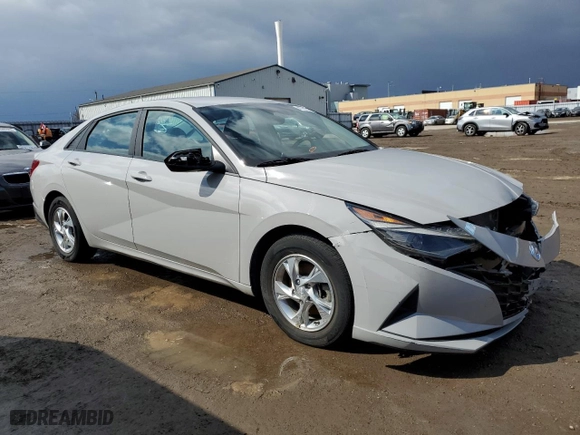 2023 Hyundai Elantra Preferred with VIN KMHLM4AG3PU469487, listed as a Copart auction lot 47761335 with 34,014 mi miles and Salvage Title. Bid and sale history available at carsss.com. Image 4.