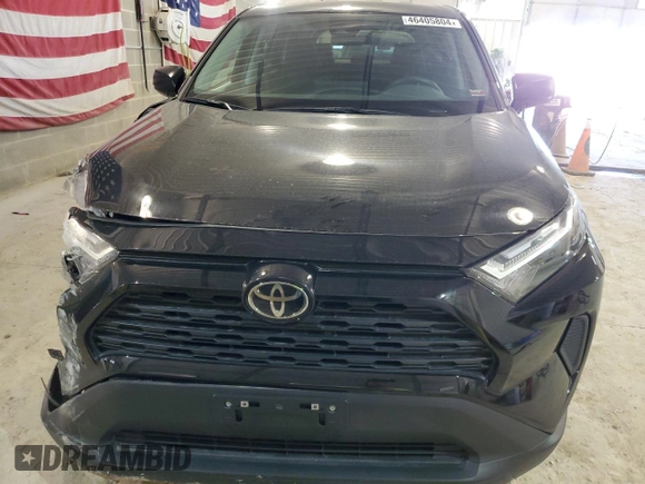 2023 Toyota RAV4 LE with VIN 2T3F1RFV8PW376191, listed as a Copart auction lot 46405804 with 18,376 mi miles and Salvage Title. Bid and sale history available at carsss.com. Image 5.