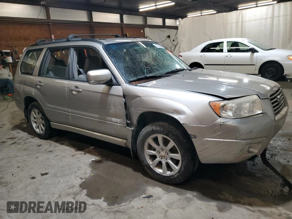 2007 Subaru Forester X w/Premium Pkg with VIN JF1SG65667H741680, listed as a Copart auction lot 49765685 with 0 mi miles and Salvage Title. Bid and sale history available at carsss.com. Image 4.