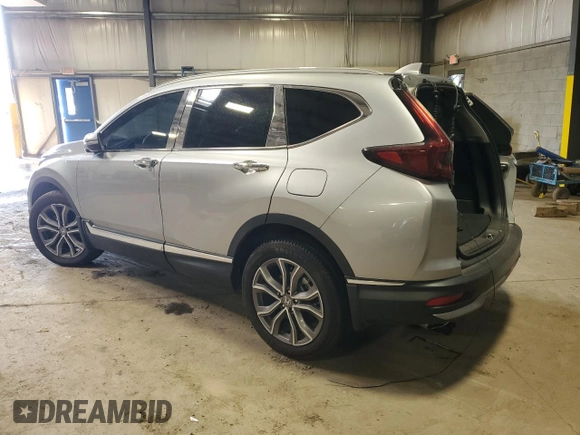 2021 Honda CR-V Touring z VIN 2HKRW2H98MH610340, wystawiony jako Copart lot #56416665 z przebiegiem 91 400 mil mil oraz Szkoda całkowita • Salvage title. Historia ofert i sprzedaży dostępna na DreamBid. Obrazek 2.