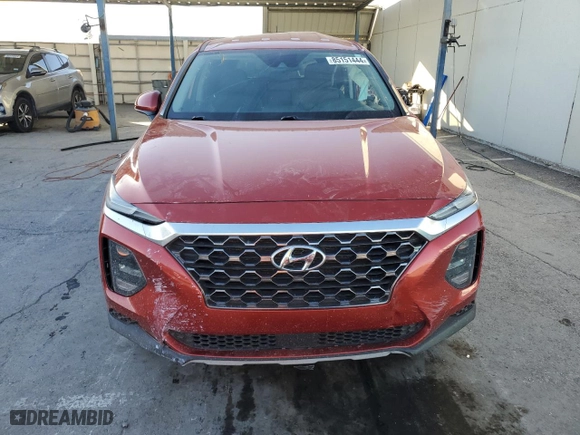 2020 Hyundai Santa Fe SE with VIN 5NMS2CAD9LH208095, listed as a Copart auction lot 85151444 with 206,090 mi miles and Salvage Title. Bid and sale history available at carsss.com. Image 5.