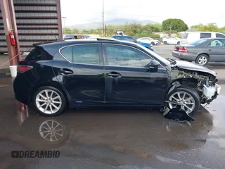 2011 Lexus CT 200h with VIN JTHKD5BH2B2031222, listed as a IAAI auction lot 41551693 with 123,596 mi miles. Bid and sale history available at carsss.com. Image 14.