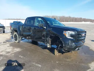 2021 GMC Sierra 1500 with VIN 3GTP9GEK0MG404389, listed as a IAAI auction lot 41823024 with 49,775 mi miles and . Bid and sale history available at DreamBid. Image 1.