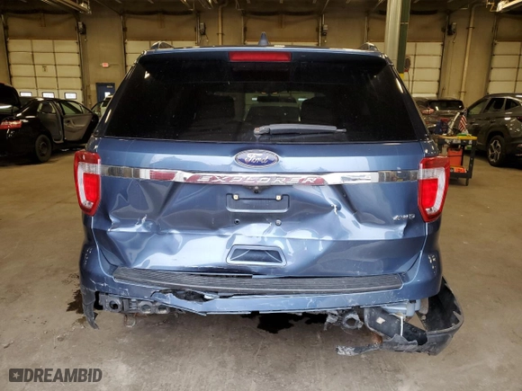 2018 Ford Explorer with VIN 1FM5K8B80JGC44964, listed as a Copart auction lot 86731434 with 116,293 mi miles and Salvage Title. Bid and sale history available at carsss.com. Image 6.