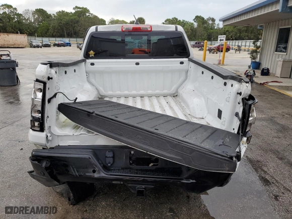 2023 Chevrolet Colorado 4WD Work Truck with VIN 1GCPTBEK3P1255208, listed as a Copart auction lot 89222905 with 0 mi miles and Non Repairable. Bid and sale history available at carsss.com. Image 6.