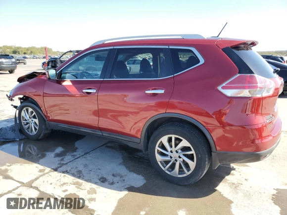 2015 Nissan Rogue SV with VIN 5N1AT2MV2FC786528, listed as a Copart auction lot 77031864 with 74,157 mi miles and Salvage Title. Bid and sale history available at carsss.com. Image 2.
