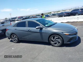 2024 Hyundai Elantra SEL with VIN KMHLS4DG3RU795634, listed as a IAAI auction lot 42506655 with 19,443 mi miles and . Bid and sale history available at DreamBid. Image 13.