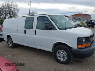 2014 Chevrolet Express Cargo Van with VIN 1GCWGGCA4E1209164, listed as a IAAI auction lot 41838141 with 174,770 mi miles. Bid and sale history available at carsss.com. Image 6.