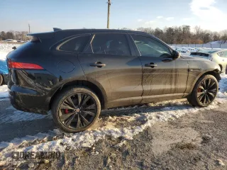2020 Jaguar F-Pace S with VIN SADCM2FVXLA639831, listed as a Copart auction lot 87211504 with 28,995 mi miles and Salvage Title. Bid and sale history available at DreamBid. Image 3.