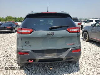 2015 Jeep Cherokee Trailhawk с VIN 1C4PJMBB6FW557664, выставлен на аукционе Copart как лот 59496385 с пробегом 139 653 миль миль и Чистый • Clean title. История ставок и продаж доступна на DreamBid. Изображение 6.